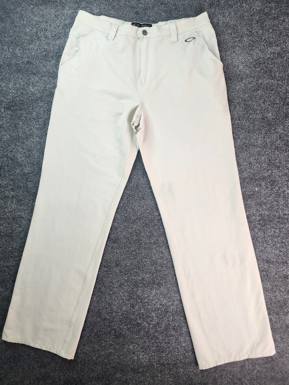 Oakley Take Pro Golf Pants Mens Size 36x34 Light Khaki Y2k Tall